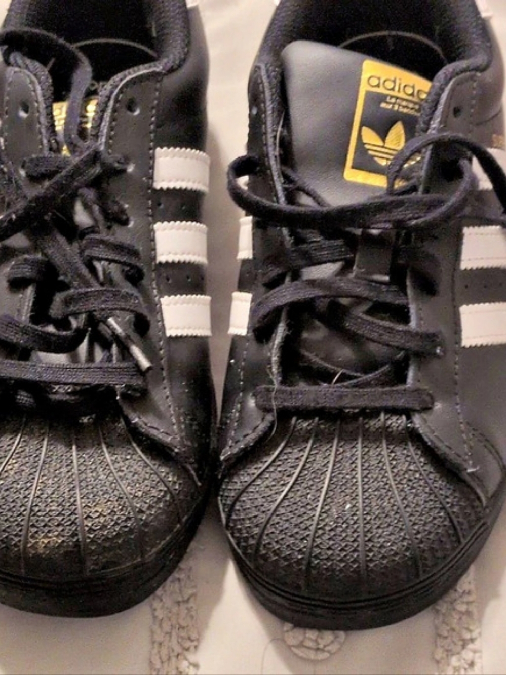 adidas Superstar Black & White Sneakers